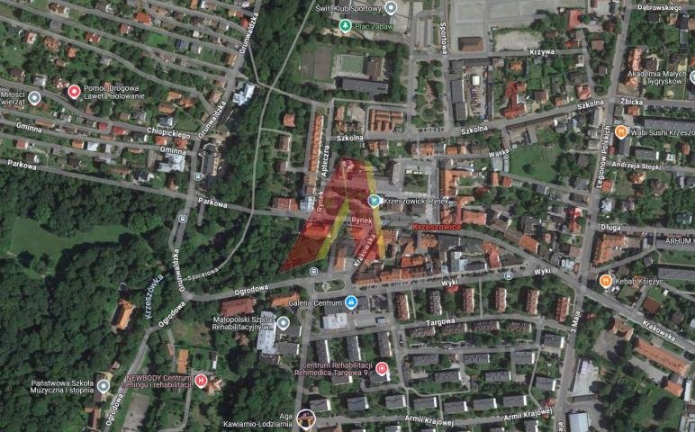 Lokal użytkowy na sprzedaż Krzeszowice, Rynek  1 020m2 Foto 1
