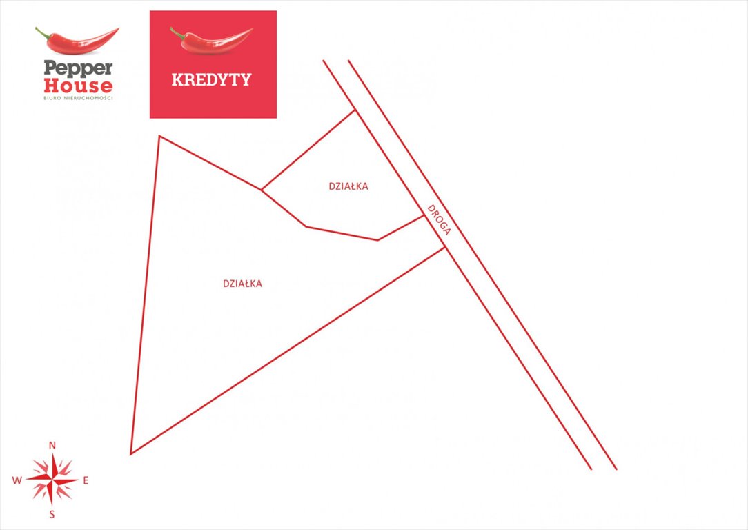 Działka 4 871 m² z możliwością zabudowy i blisko jezior Niedamowo  4 871m2 Foto 1