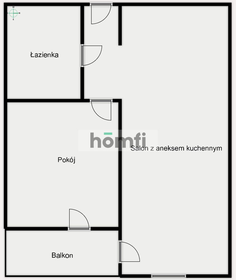 Mieszkanie dwupokojowe na wynajem Rzeszów, Drabinianka, Eugeniusza Kwiatkowskiego  40m2 Foto 11