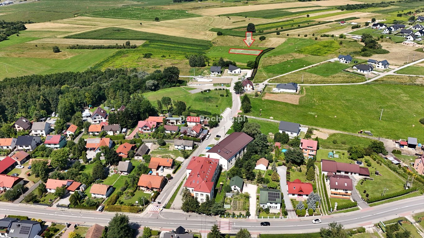 Działka 1114 m² z mediami i udziałem w drodze. Krzeczów  1 114m2 Foto 1