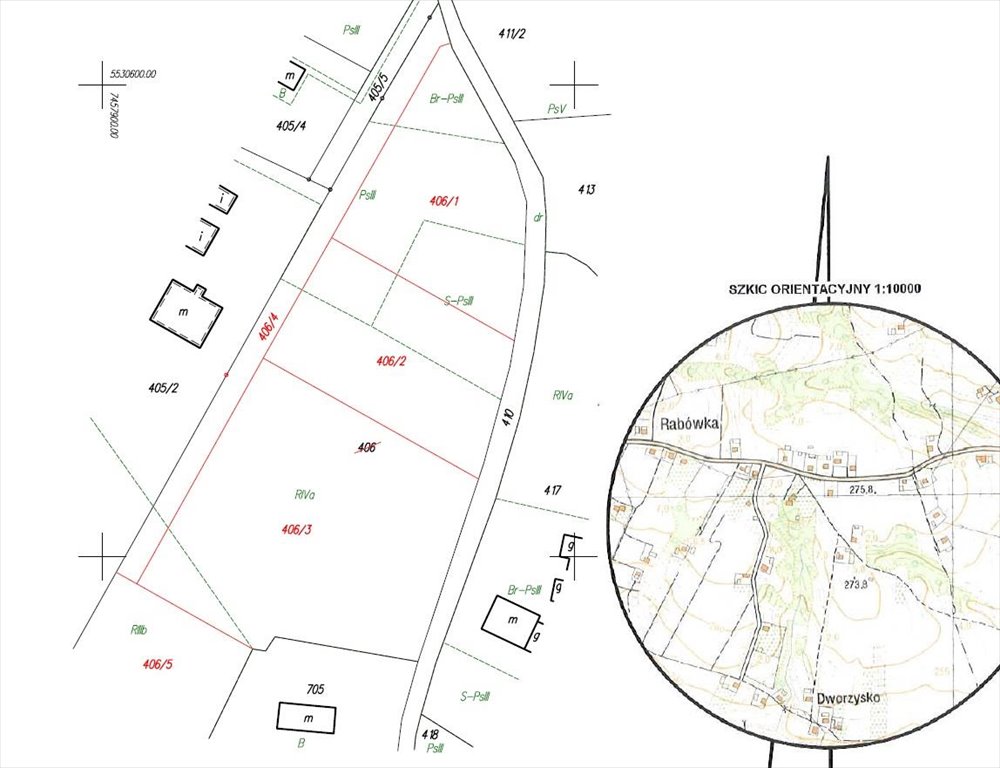 Działka budowlana na sprzedaż Nieszkowice Wielkie  1 428m2 Foto 6