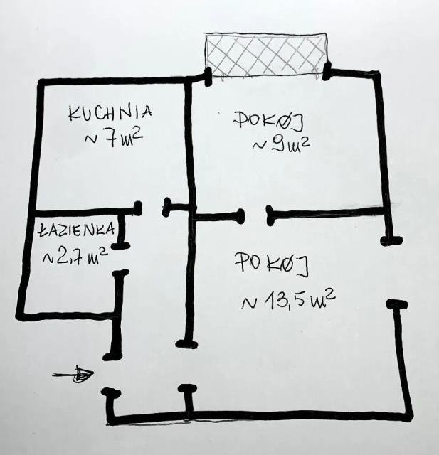 Mieszkanie dwupokojowe na sprzedaż Warszawa, Praga-Południe, Grochów, Kirasjerów  39m2 Foto 5