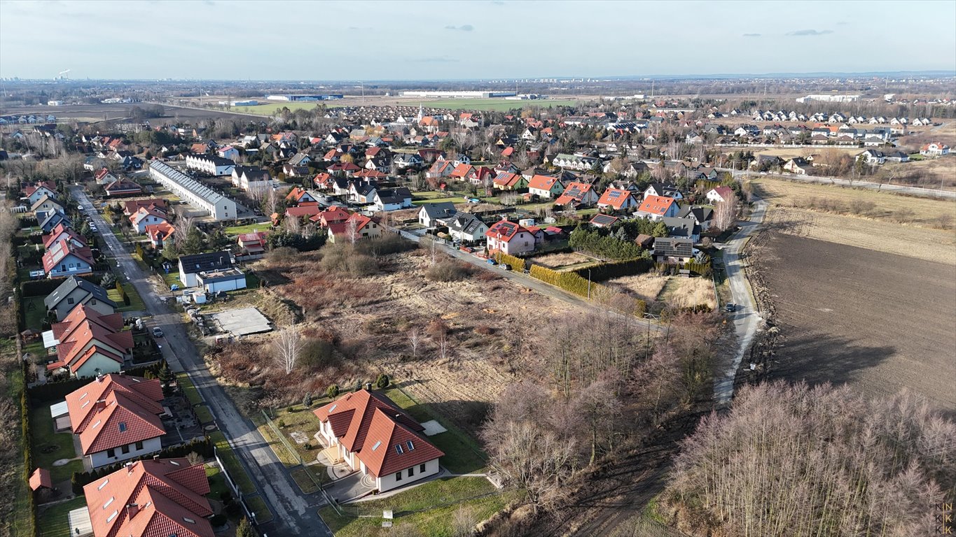 Zapraszam do zakupu działki budowlanej z mediami i starodrzewem Dobrzykowice, Ogrodowa  975m2 Foto 1
