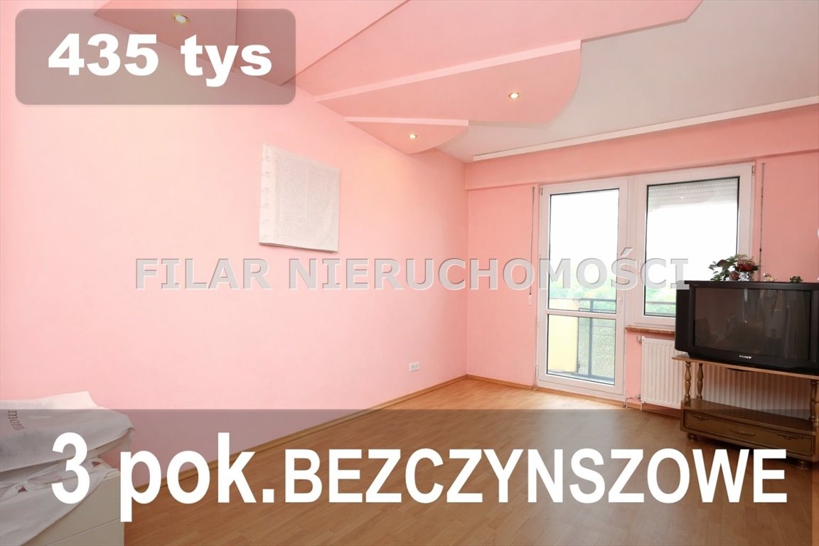 Przestronne 3 pokoje z balkonem, po remoncie, bez czynszu Lubin, Polne  55m2 Foto 1