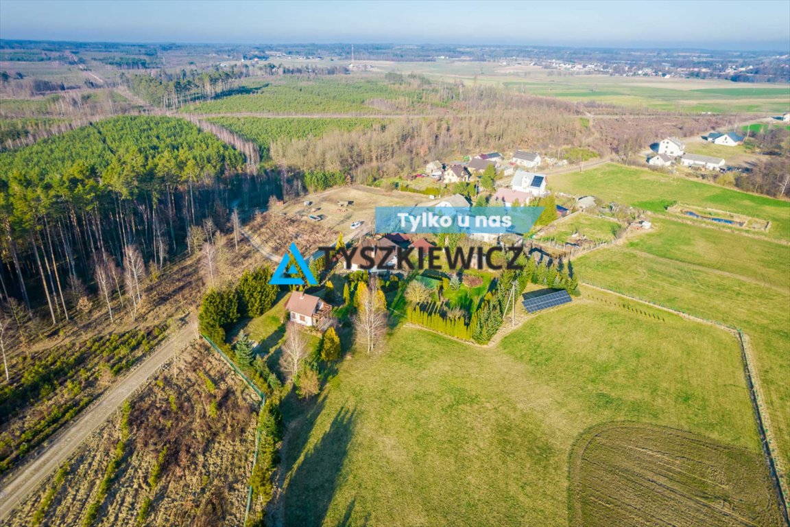 Działka 2779 m² w Kaszubach z mediami i blisko jezior Leśno-Wybudowanie  2 779m2 Foto 1