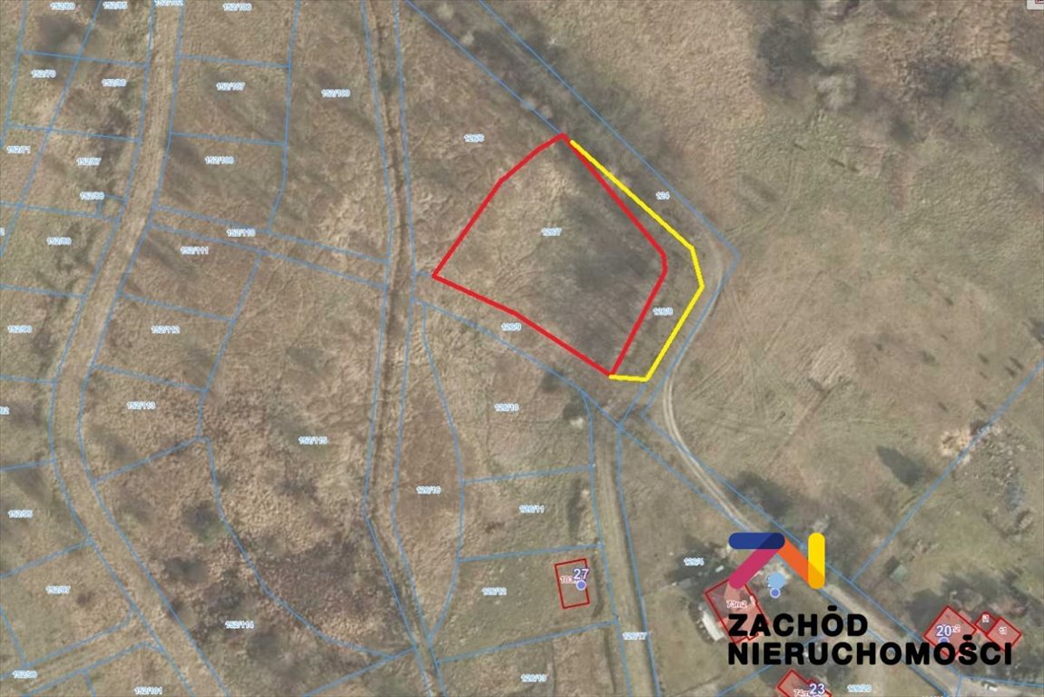 Działka 2764 m² pod domy jednorodzinne z mediami Zagórze  2 764m2 Foto 1