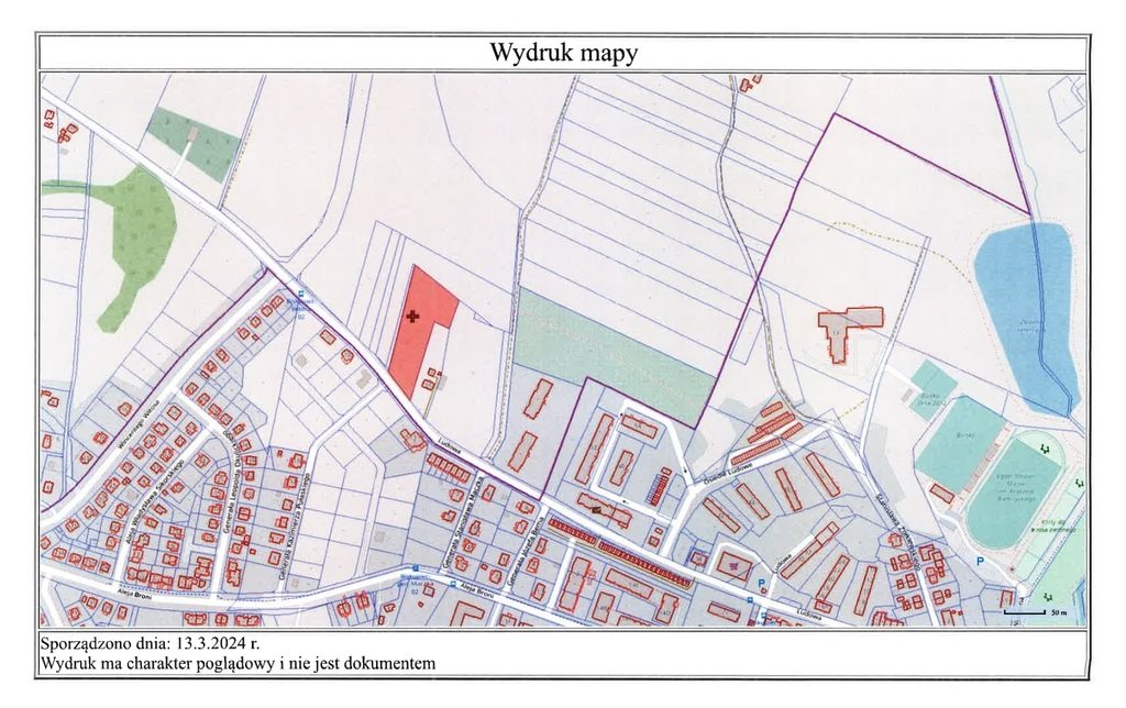 Działka budowlana na sprzedaż Biskupiec  6 506m2 Foto 1