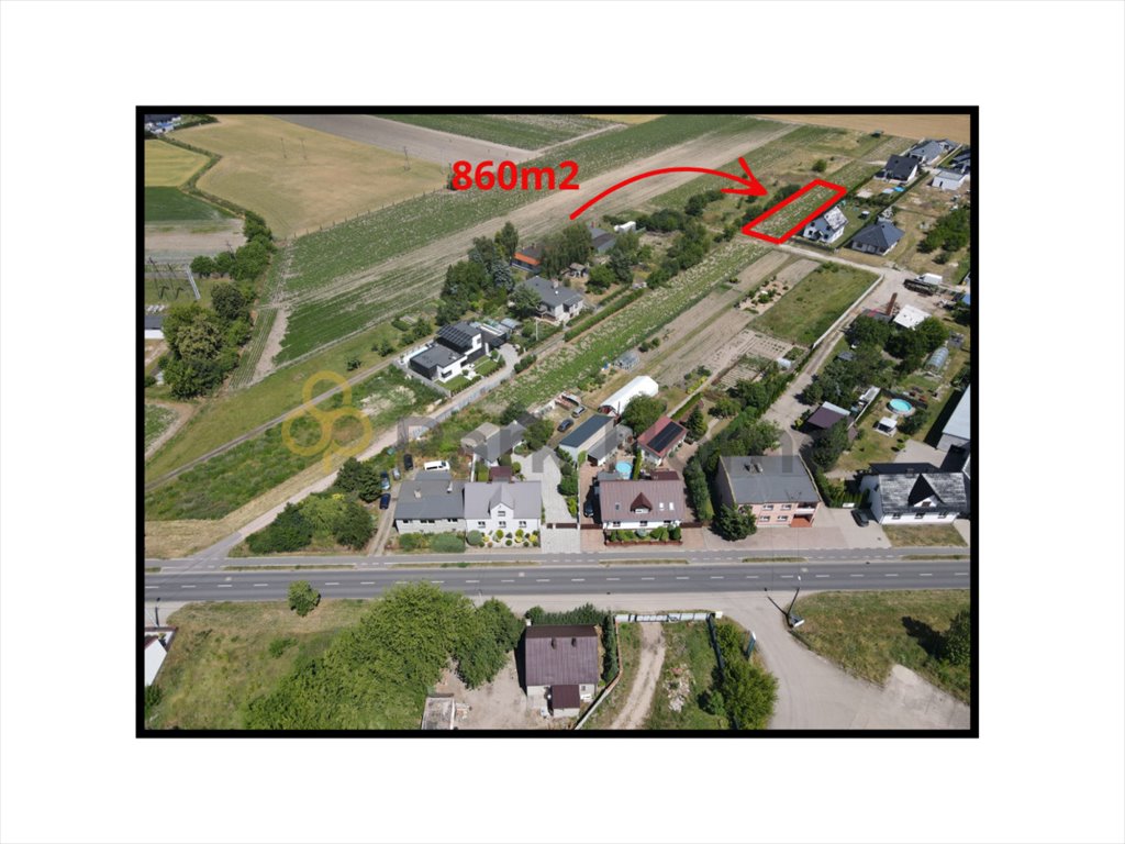 Działka przemysłowo-handlowa na sprzedaż Kurza Góra  860m2 Foto 1