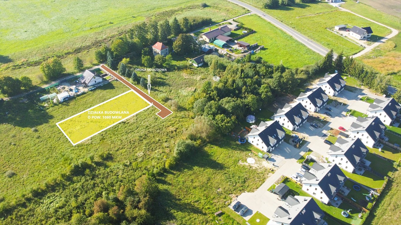 Sprzedam działkę 1080 m² w Sławnie z warunkami zabudowy Sławno, Morska  1 080m2 Foto 1