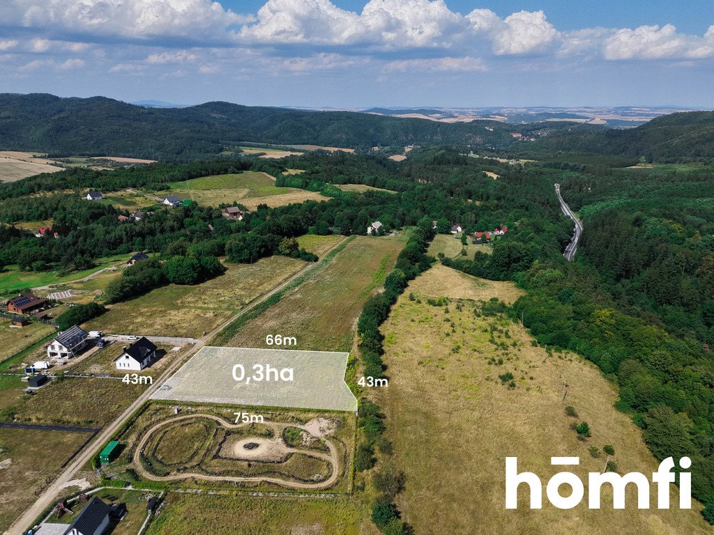 Do sprzedania widokowa działka 3000 m² w Kotlinie Kłodzkiej Dębowina, Widokowa  3 000m2 Foto 1