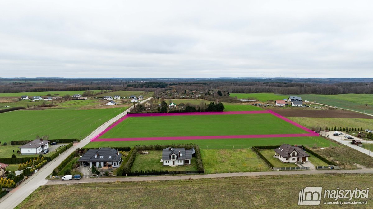 Do sprzedania działka inwestycyjna 1,37 ha pod zabudowę i biznes Kołobrzeg, Gościno  13 745m2 Foto 1