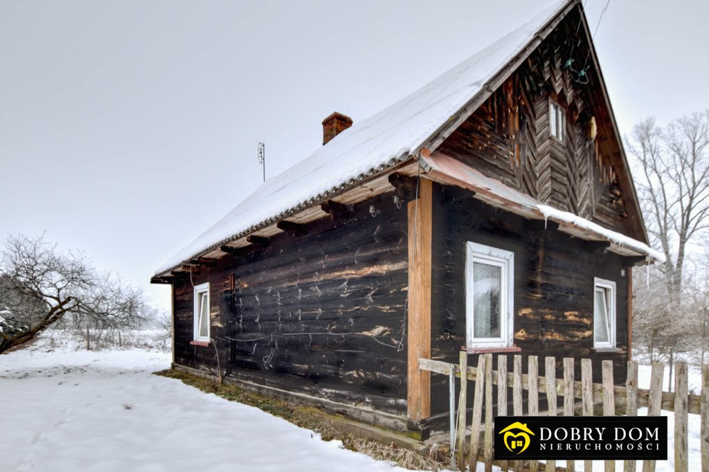 Sprzedam urokliwy dom z bala na dużym siedlisku w Podlaskiem Dubno  60m2 Foto 1