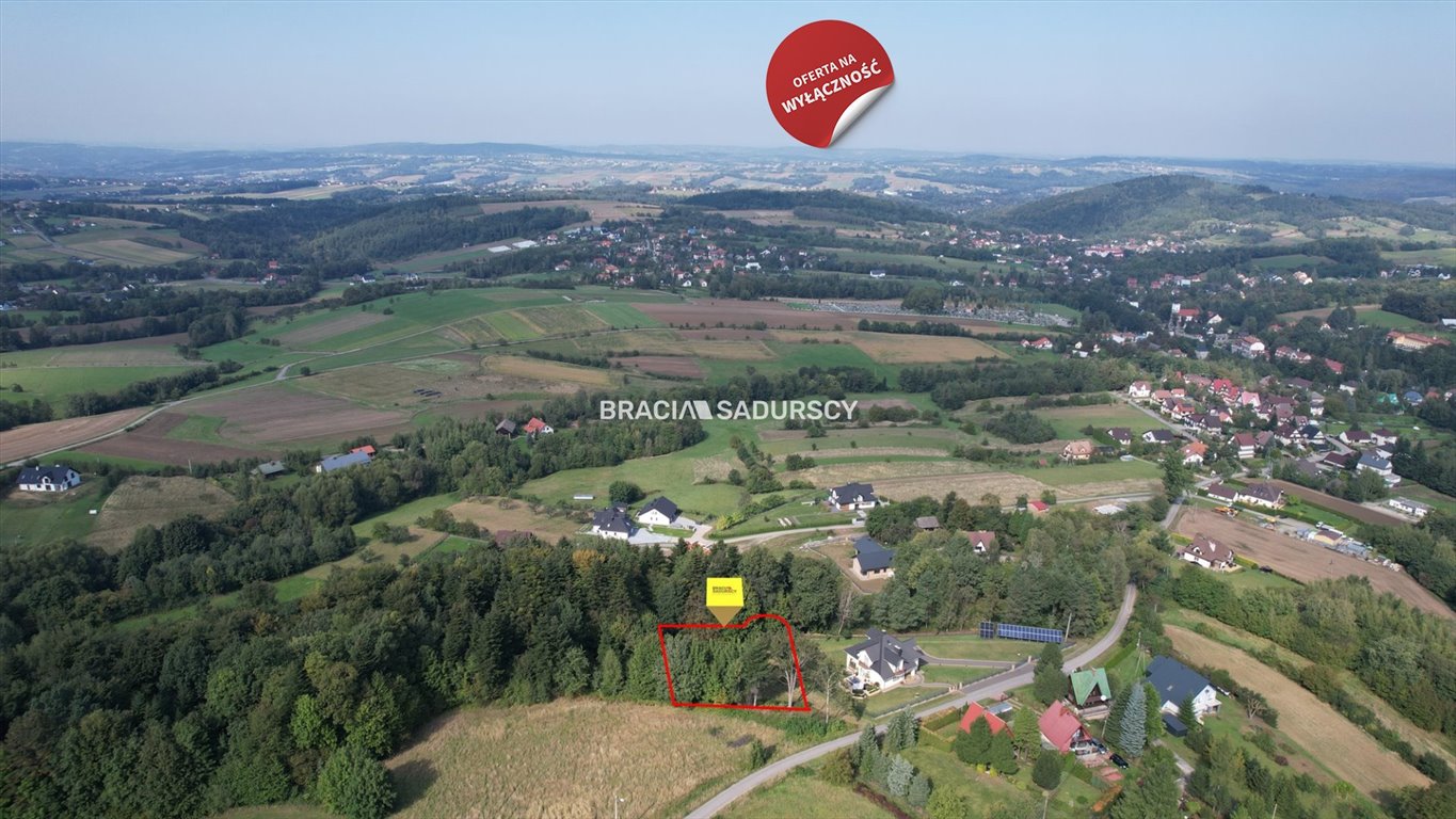 Działka budowlana na sprzedaż Żegocina  1 600m2 Foto 5