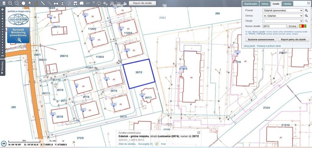 Działka budowlana na sprzedaż Gdańsk, Niepołomicka  600m2 Foto 6