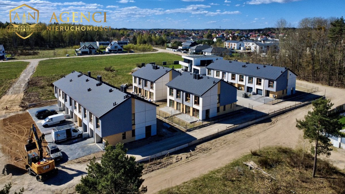 Dom w Grabówce z wysokim standardem i pompą ciepła Grabówka, Wypoczynkowa  132m2 Foto 1