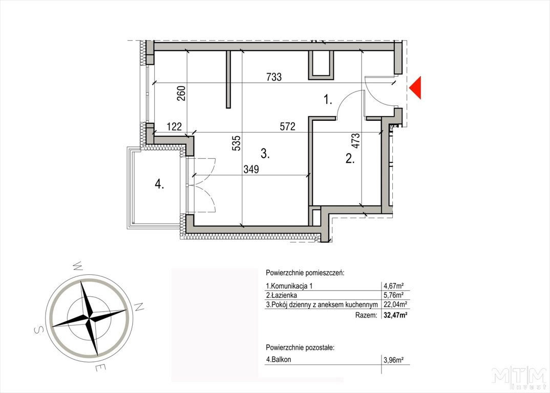 Kawalerka na sprzedaż Szczecin, Centrum  32m2 Foto 13