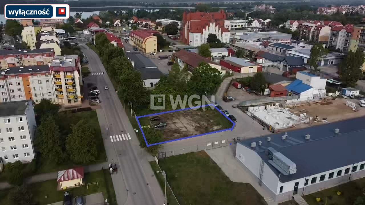 Działka komercyjna na sprzedaż Ełk, Osiedle Kochanowskiego  872m2 Foto 1