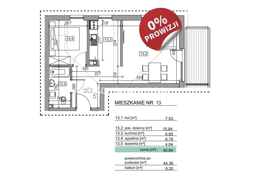 Mieszkanie dwupokojowe na sprzedaż Krzyszkowice, Zawada, Zawada, Słowińska  45m2 Foto 3