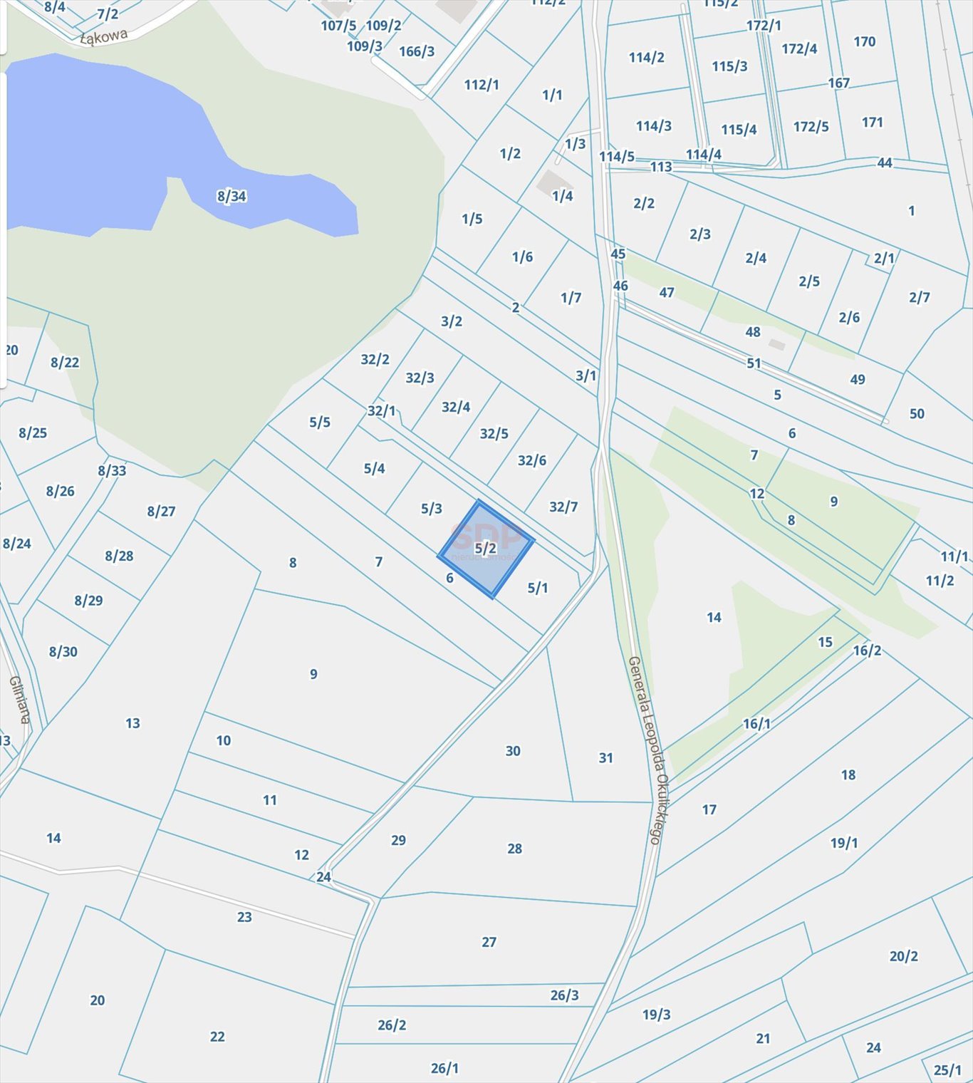 Działka budowlana na sprzedaż Trzebnica, Okulickiego Leopolda gen.  967m2 Foto 1