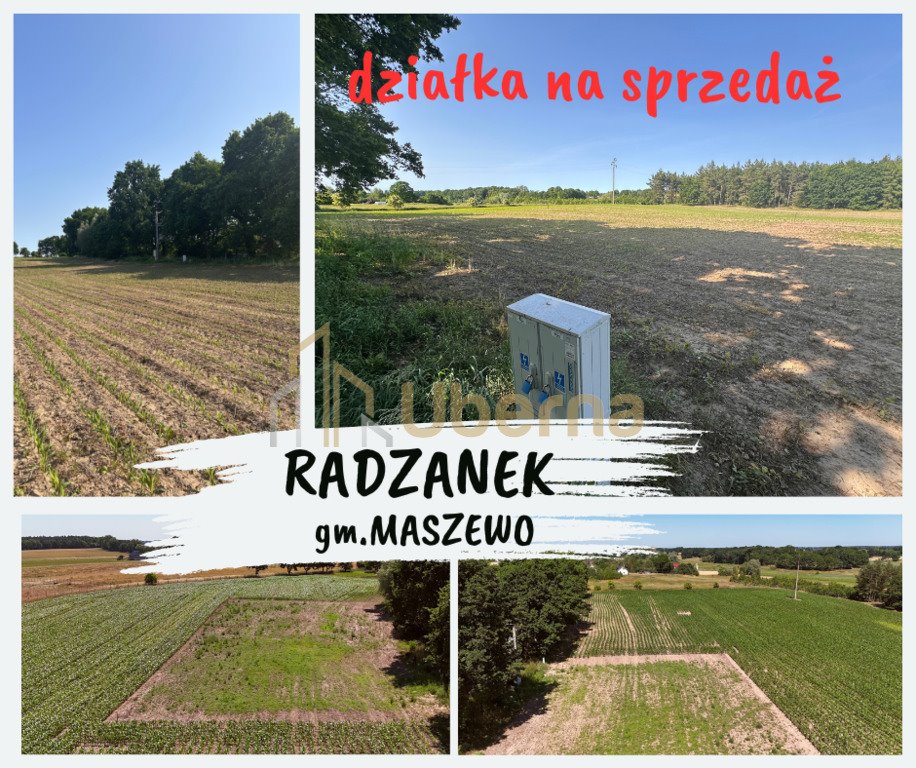 Działka budowlana na sprzedaż Radzanek  1 159m2 Foto 1