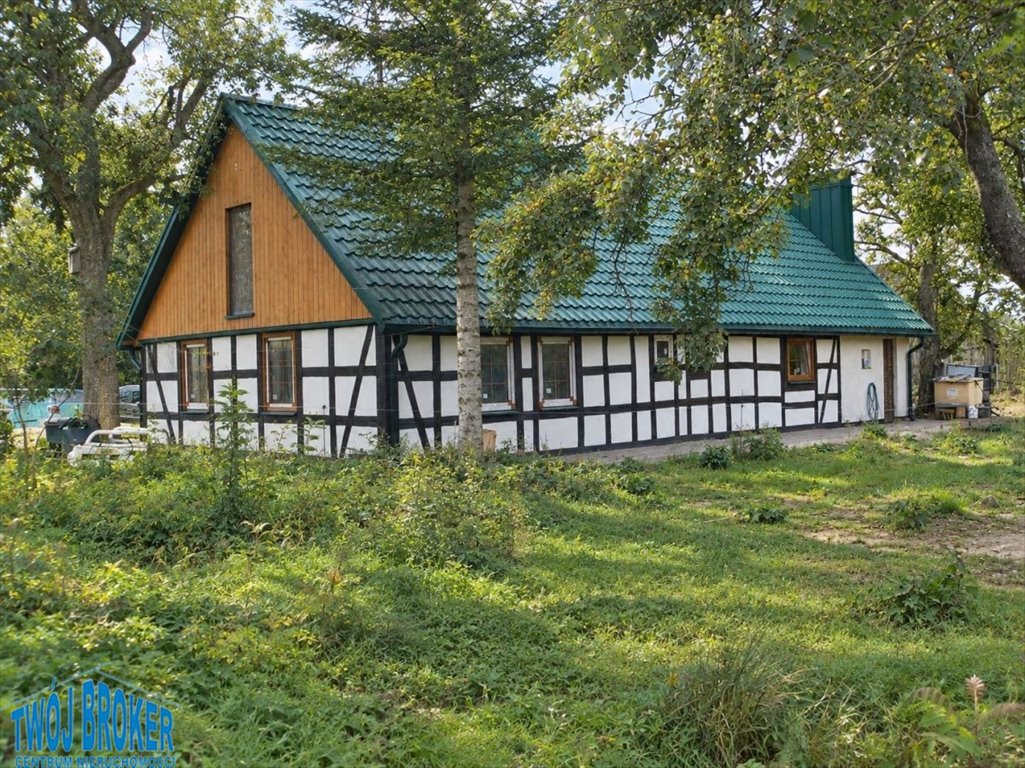 Działka 82 300 m² z zabytkowym domem i stajnią w Łebnie Łebno, Łebno Stadnina  82 300m2 Foto 1