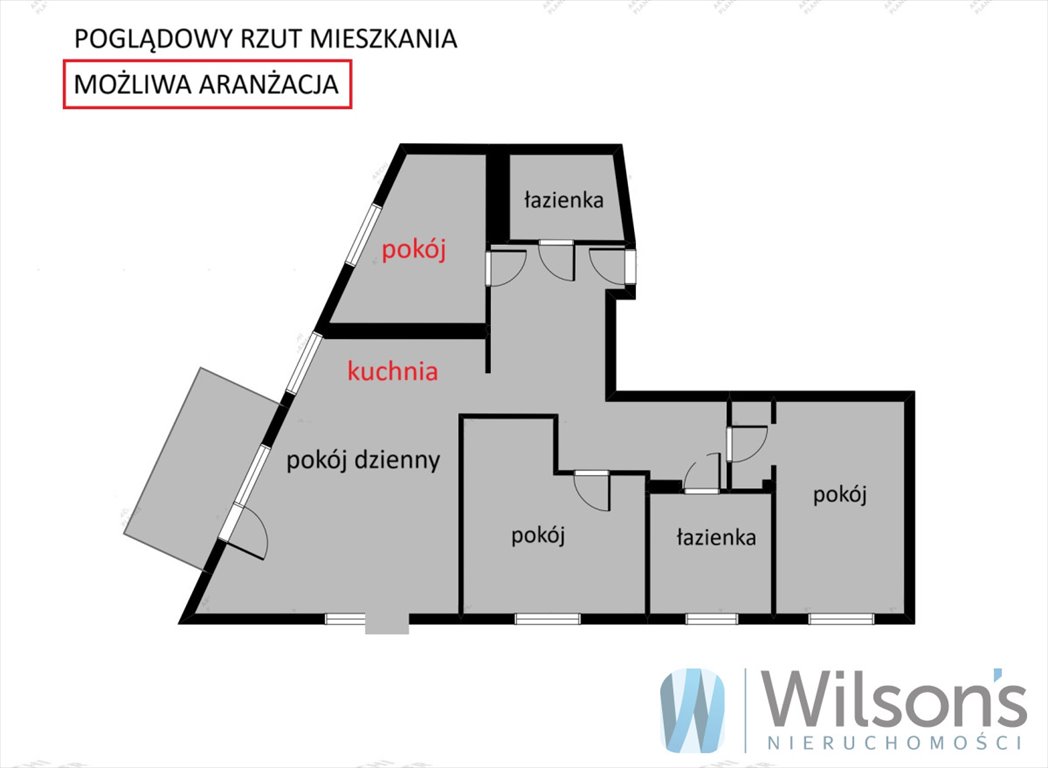 Mieszkanie trzypokojowe na sprzedaż Warszawa, Praga-Południe, Majdańska  104m2 Foto 8