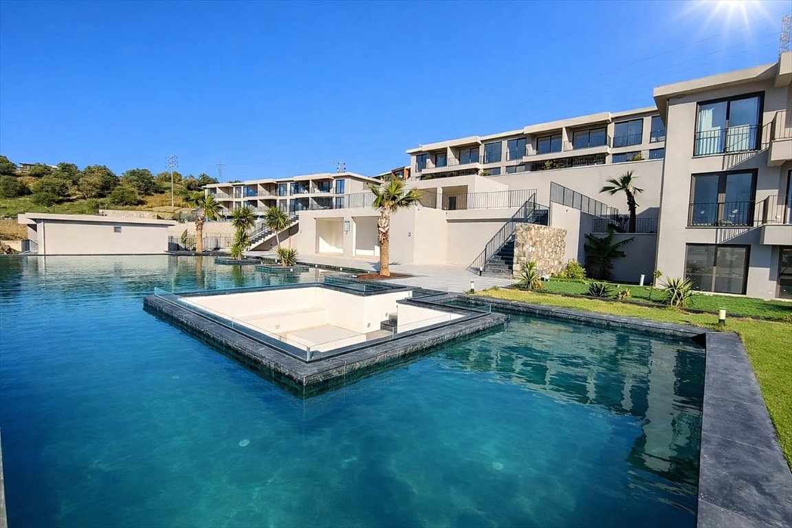 Nowoczesny apartament z widokiem na jezioro, blisko lotniska Turcja, Dörttepe, Dörttepe, Milas, Muğla  67m2 Foto 1