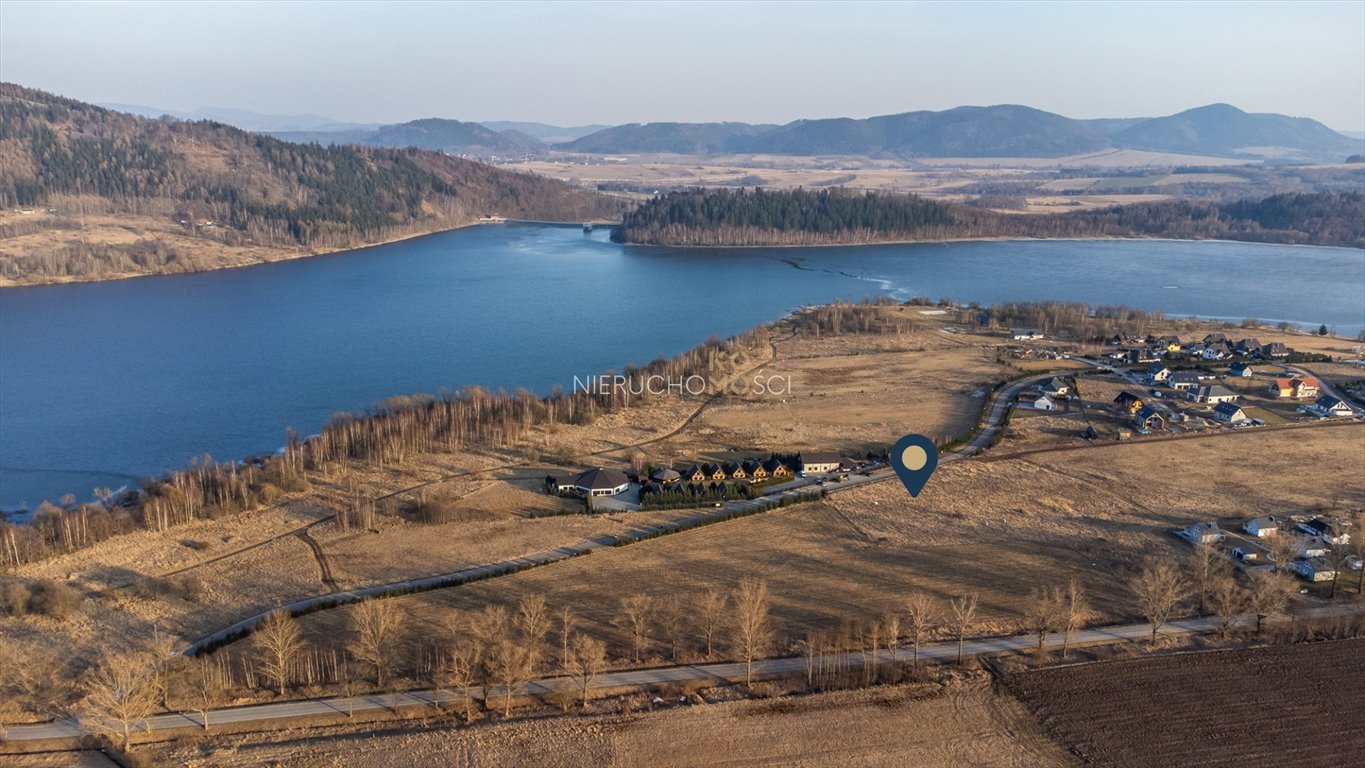 Działka budowlana z widokiem na Zalew Bukówka, 592 m2 Miszkowice, Aleja Dębowa  592m2 Foto 1