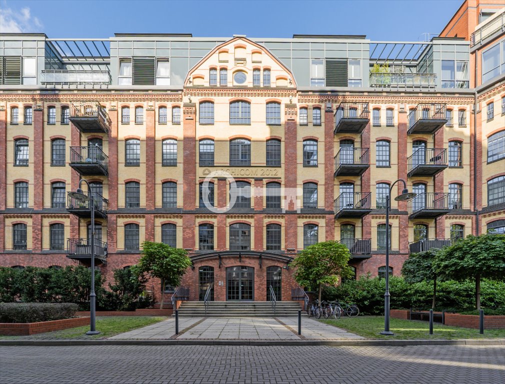 Styl loft z panoramicznym tarasem i klubem mieszkańca Wrocław, Szczepin  57m2 Foto 1