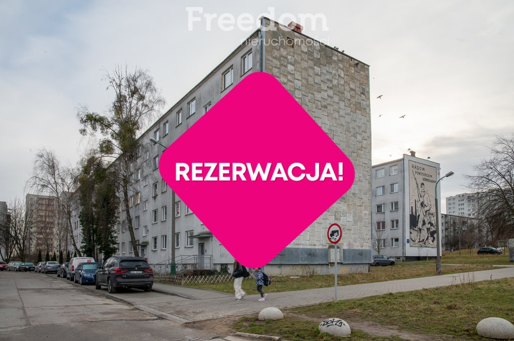 Mieszkanie trzypokojowe na sprzedaż Radom, Gołębiów, Powstańców Śląskich  59m2 Foto 4