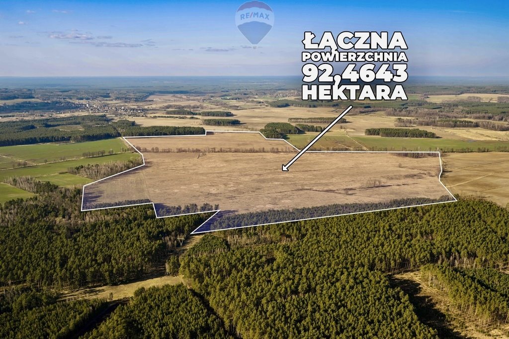 Duża działka rolna 92 ha z łatwym dojazdem, Koźla Koźla  924 643m2 Foto 1