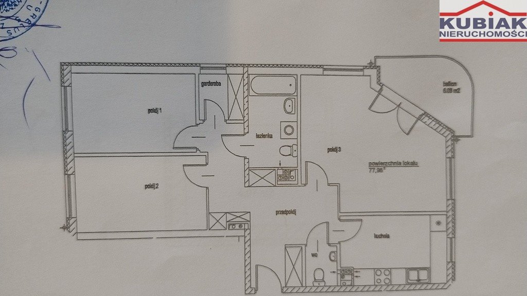 Mieszkanie trzypokojowe na sprzedaż Pruszków, Bolesława Prusa  78m2 Foto 2