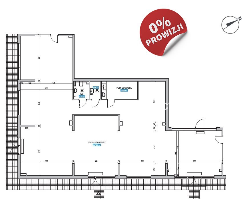 Lokal użytkowy na sprzedaż Kraków, Dębniki, Ruczaj, Kobierzyńska  285m2 Foto 3