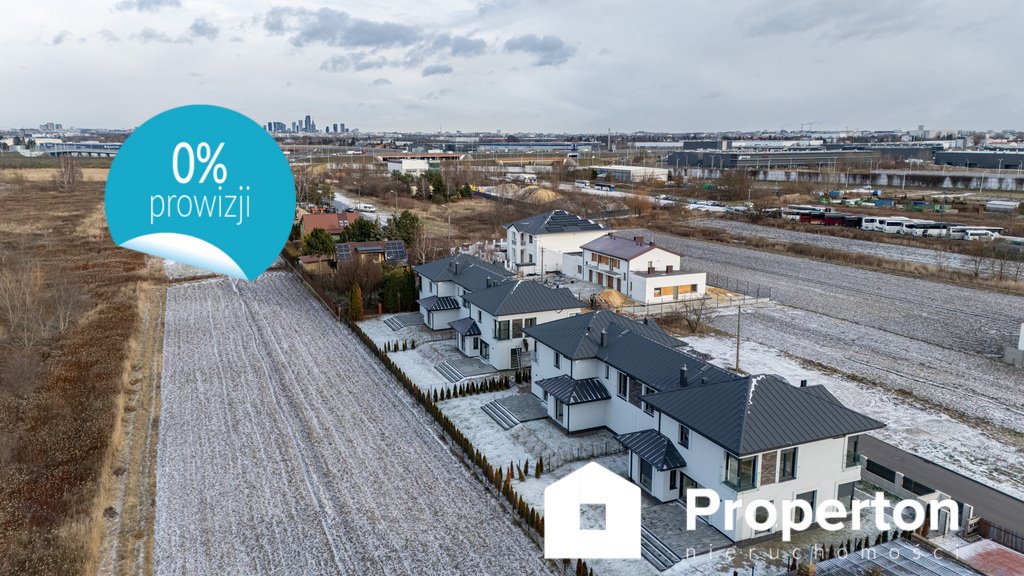 Nowoczesny dom bliźniaczy 210 m² z ogrodem i garażem Opacz Mała, Czysta  210m2 Foto 1