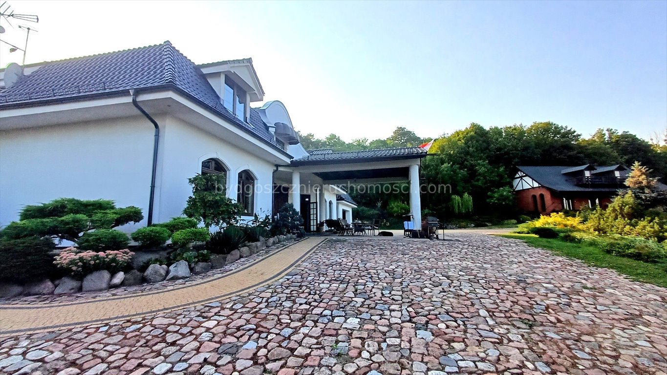 Ekskluzywna posiadłość 35 000 m² z basenem i widokiem na Wisłę Strzelce Dolne  800m2 Foto 1