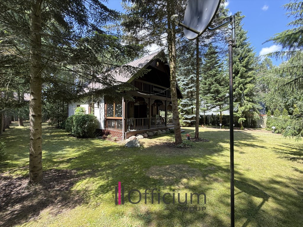 Urokliwa działka z domem 90 m², las, altana, ogrzewanie Dzbądzek  1 000m2 Foto 1