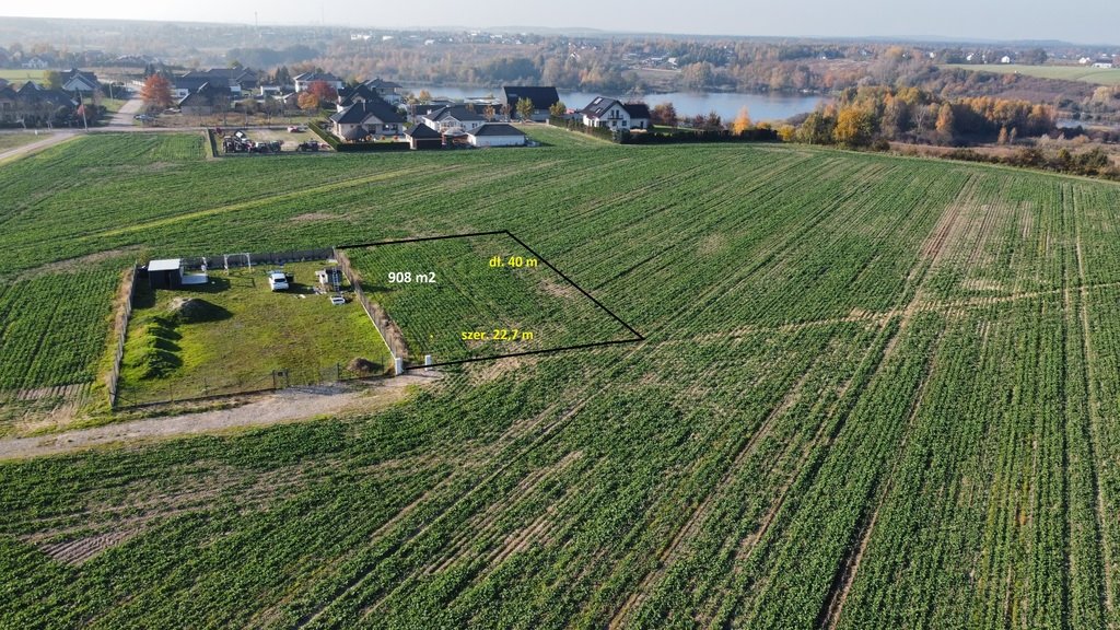 Działka budowlana na sprzedaż Gortatowo  908m2 Foto 1