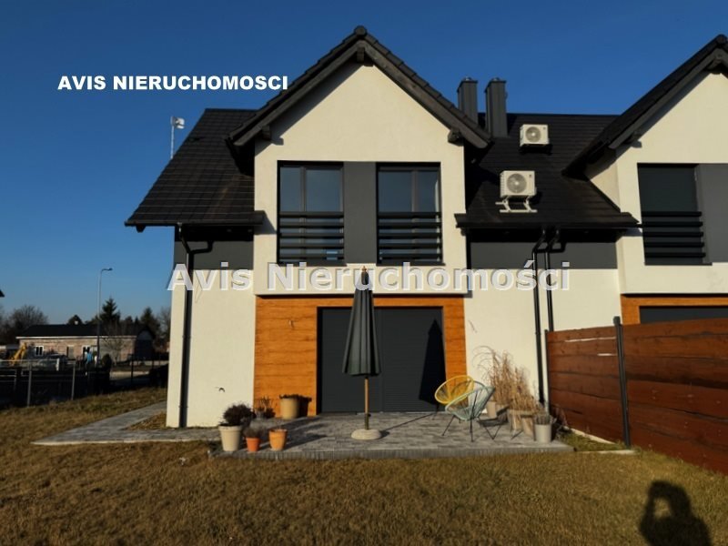 Nowoczesny bliźniak 165 m2 z kominkiem i pompą ciepła Sokołowice  165m2 Foto 1