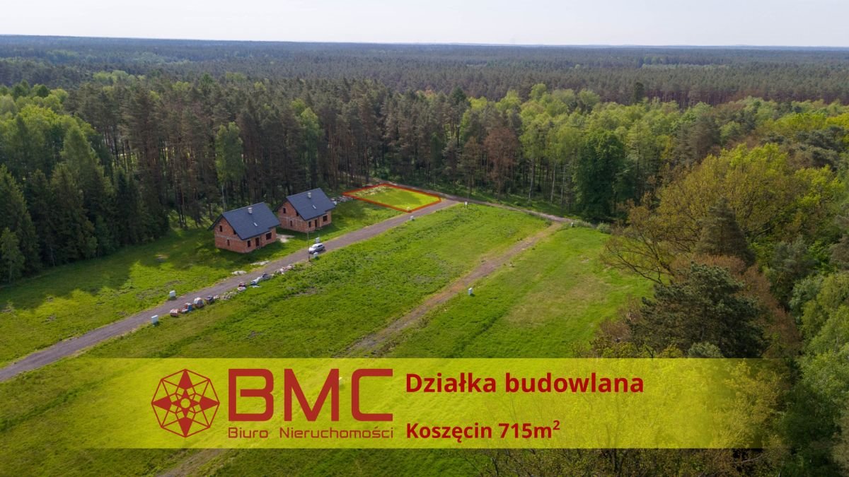 Działka budowlana na sprzedaż Koszęcin  715m2 Foto 1