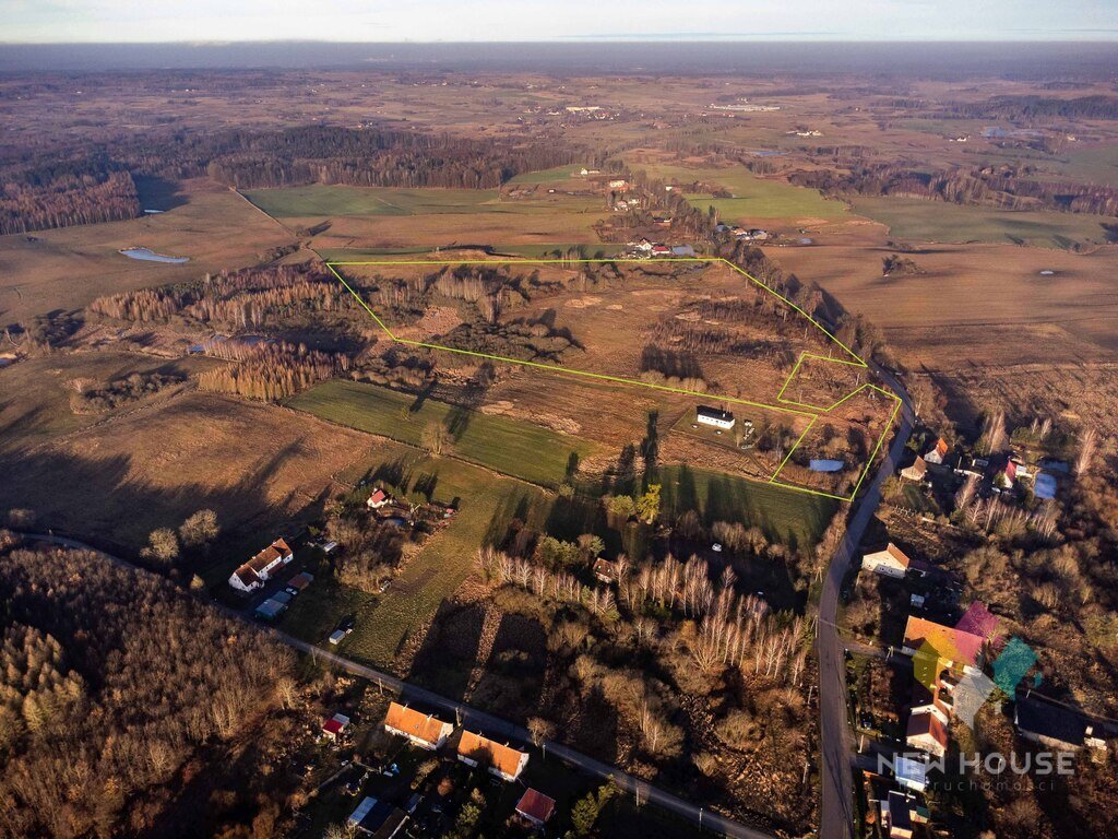 Sprzedam działkę 11,5 ha pod siedlisko z możliwością zabudowy Gradki  114 556m2 Foto 1