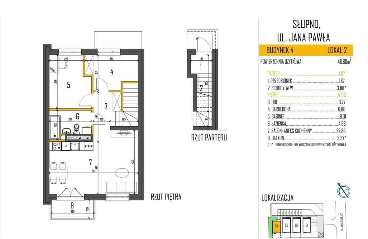 Mieszkanie dwupokojowe na sprzedaż Radzymin  45m2 Foto 4