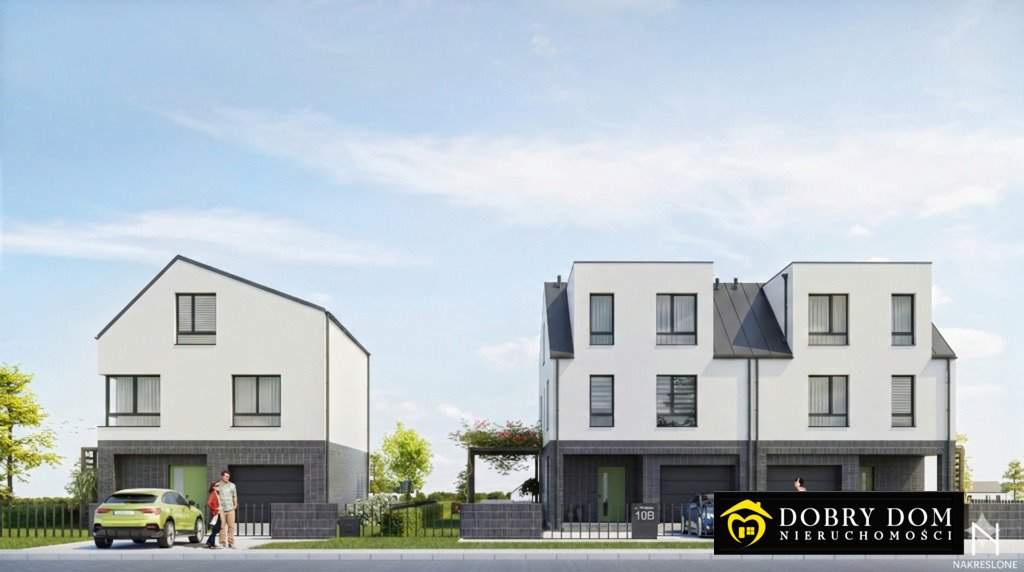 Nowoczesny bliźniak 174 m² z garażem i dużymi pokojami - polecam! Zaścianki  189m2 Foto 1