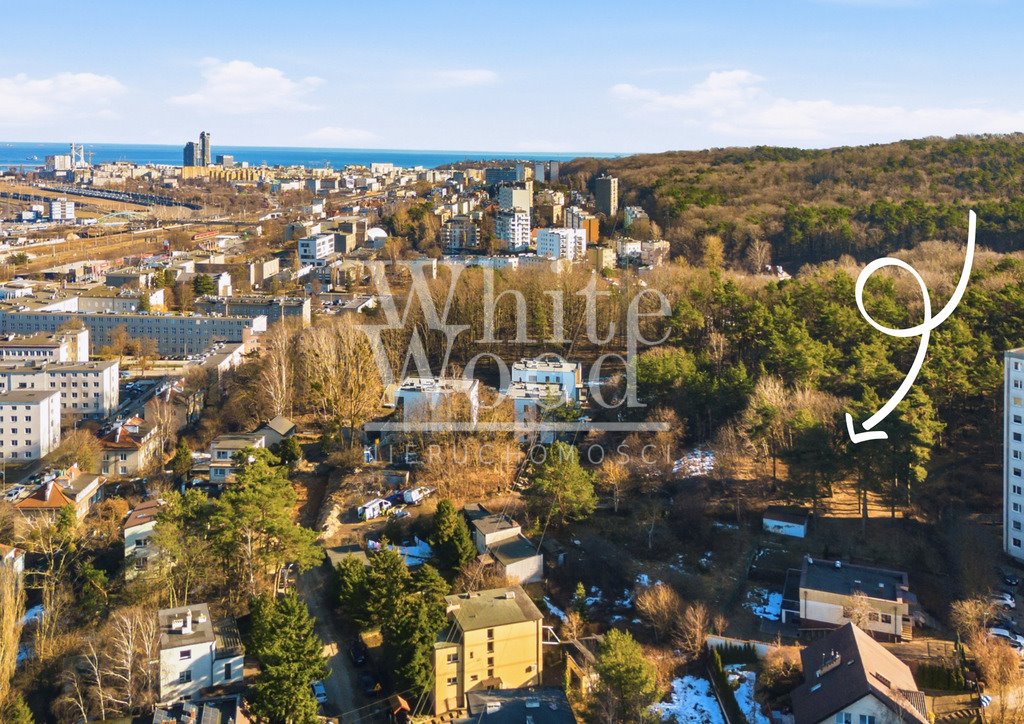 Działka z projektem domu przy Parku Krajobrazowym w Gdyni Gdynia  672m2 Foto 1