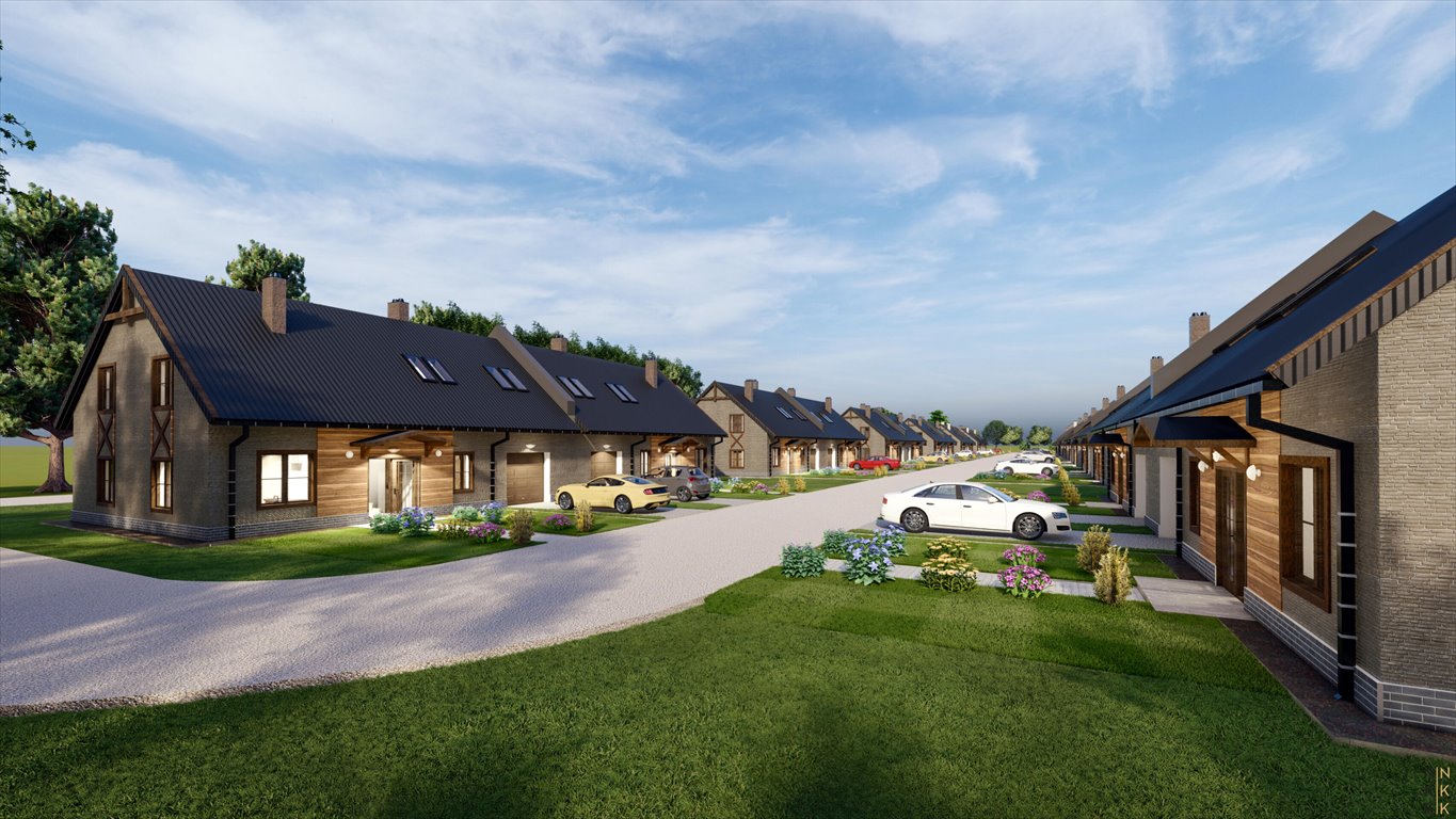 Działka pod zabudowę bliźniaczą z 6 domami i ogrodami Skrzypnik  12 118m2 Foto 1