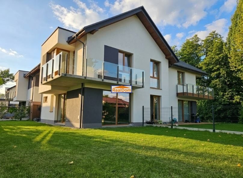 Na sprzedaż nowoczesny segment z ogrodem 210 m² w Krakowie Kraków, Zwierzyniec, Wola Justowska, Olszanicka  111m2 Foto 1