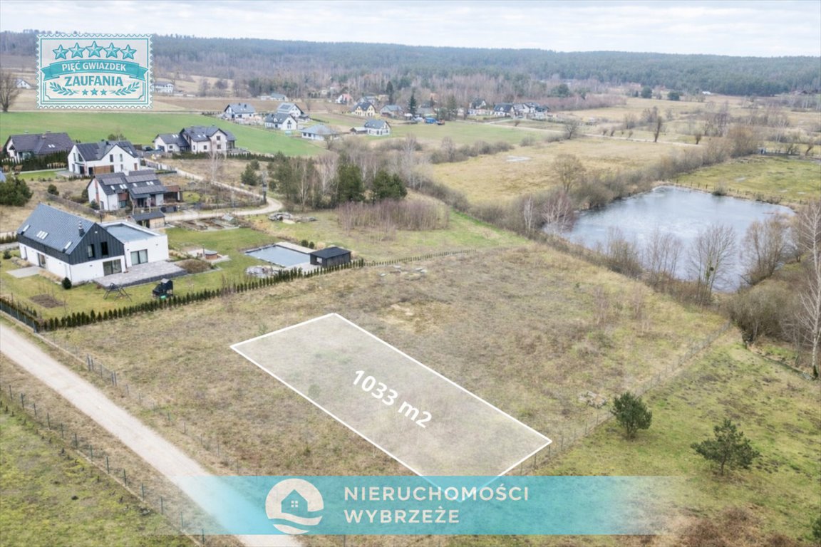 Działka 1033 m² Sulmin z mediami i zieloną okolicą Sulmin  1 033m2 Foto 1