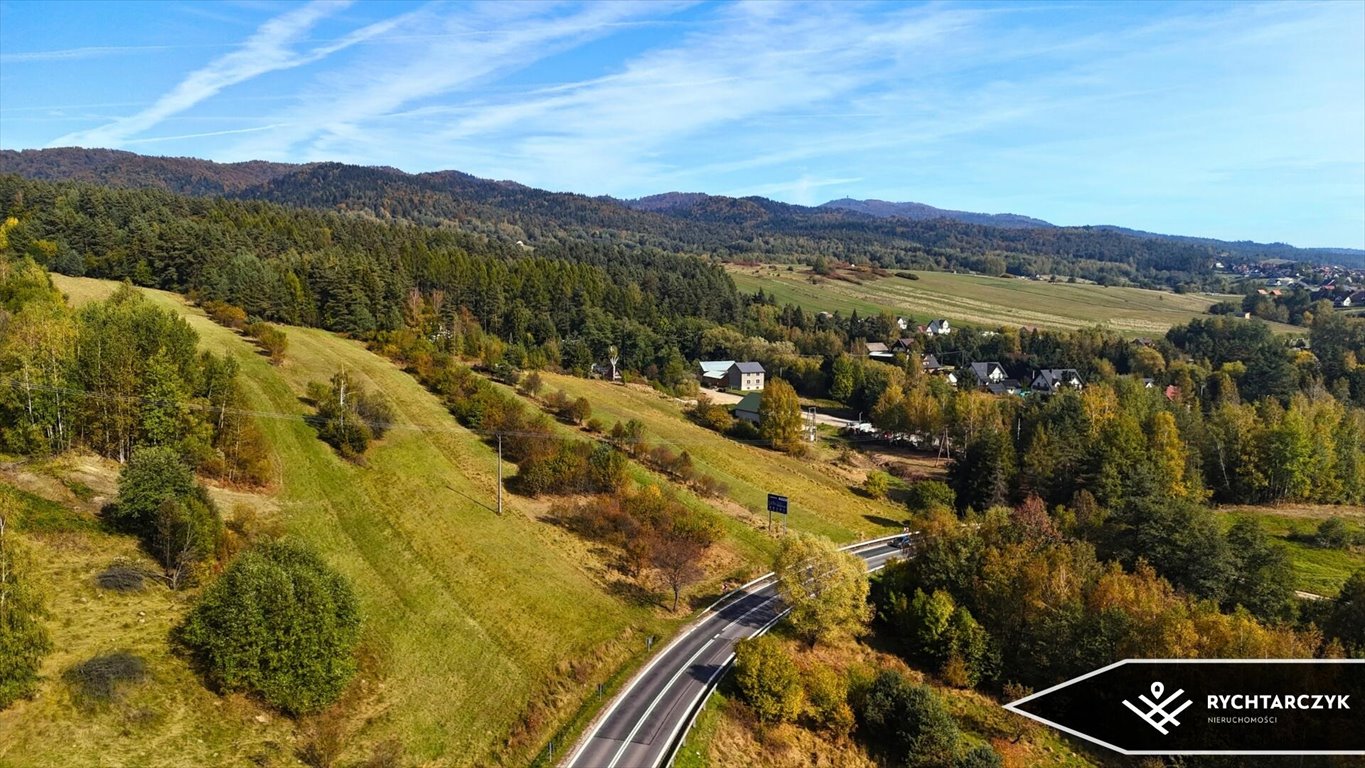 Sprzedam działkę 1132 m² z widokiem na Tatry i Jezioro Czorsztyńskie Maniowy  1 132m2 Foto 1