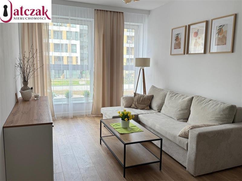 Na wynajem nowoczesne 2-pokojowe mieszkanie 39 m² z balkonem Gdańsk, Ujeścisko   Łostowice, Wielkopolska  39m2 Foto 1