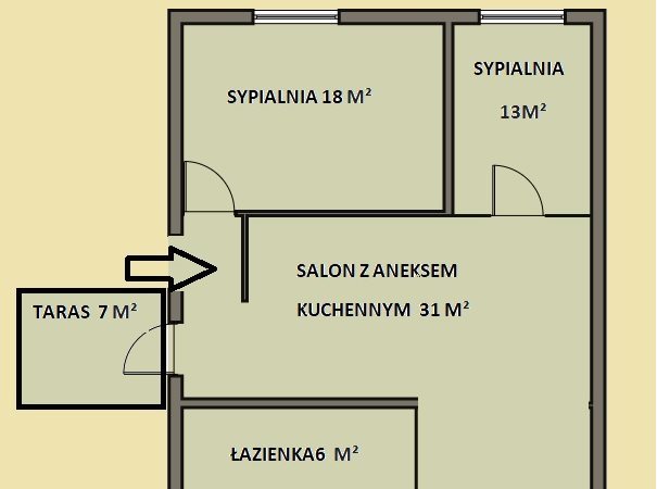Mieszkanie trzypokojowe na sprzedaż Poznań, Stare Miasto, Wilczy Młyn, Macieja Rataja  72m2 Foto 13
