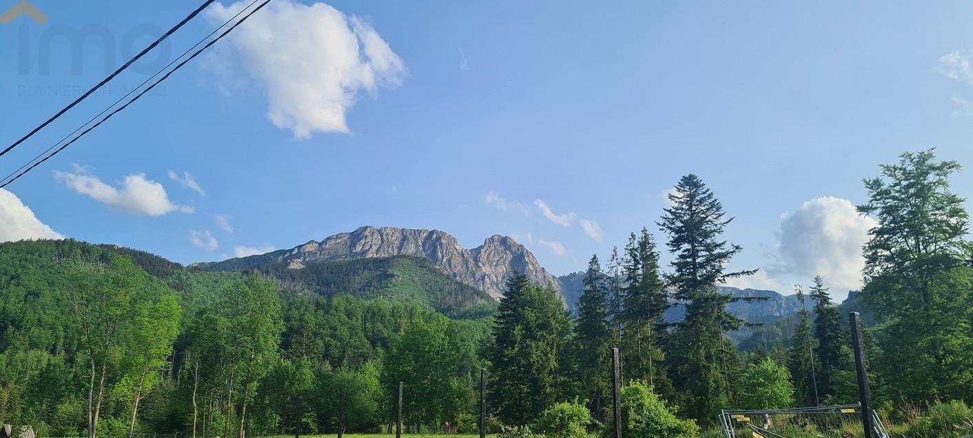 Urokliwa działka z domem, widok na Giewont, las, cisza Zakopane, Strążyska  1 189m2 Foto 1